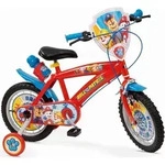 Kinderfahrrad Paw Patrol Fahrrad Junge Toimsa 14 Zoll - Blau/Rot