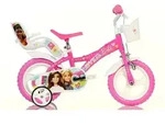 M&auml;dchen Fahrrad Dino Fahrr&auml;der BARBIE 12" - Rosa