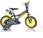 12 Zoll Kinderfahrrad Mountainbike Batman - Schwarz