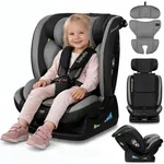 Lionelo Autokindersitz Aart i-Size ab Geburt bis 12 Jahre, 40-150 cm, Breiter
