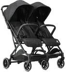Deryan Luxe Rolo X2 Double Buggy - Duo Buggy - Schwarz - Schwarz