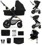 Kinderkraft MOOV 2 AIR - 4-in-1 Kinderwagen - Babywanne, Buggy und MINK PRO...