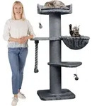 HAPPYPET Premium Kratzbaum Grosse Katzen Stabil 'Cooper' &ndash; 150 cm Gro&szlig;er