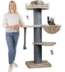 HAPPYPET Premium Kratzbaum Grosse Katzen Stabil 'Cooper' &ndash; 150 cm Gro&szlig;er