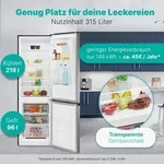 Bomann&reg; K&uuml;hlschrank mit Gefrierfach 186cm | 4 Ablagen | T&uuml;ranschlag wechselbar 