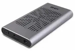 LINDY USB 3.2 Dual M.2 NVMe SSD Geh&auml;use mit Clone-Funktion