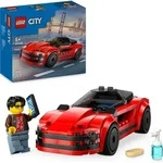 LEGO City Roter Sportwagen - Rennwagen Spielzeug f&uuml;r Jungen und M&auml;dchen ab 5 Jahren