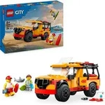 LEGO City Einsatzfahrzeug der Rettungsschwimmer - Gel&auml;ndewagen Spielzeug mit 2