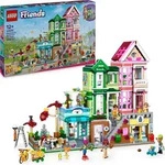 LEGO Friends Heartlake City Wohn- und Einkaufsstra&szlig;e, Bauset f&uuml;r Rollenspiele mit 9