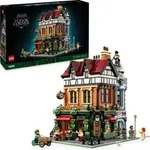 LEGO Icons Eckhaus im Tudorstil, Miniatur Haus Set f&uuml;r Erwachsene, Bauset mit 8