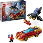LEGO Marvel Iron Man Auto und Black Panther vs. Red Hulk - Superhelden...