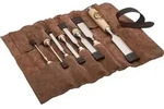 Kirschen Stechbeitelsatz 8-tlg. Tasche 4-6-10-12-16-20-26-30