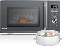 Toshiba MW3-AC26SFI(MG) Mikrowelle mit Grill und Hei&szlig;luft 6-in-1 Mikrowellenherd -