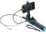 HD Videoendoskop Satz mit 360&deg; Schwenksonde &Oslash; 3,9mm, 4-teilig (schwarz/blau, Foto-
