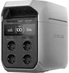 EcoFlow DELTA 3 Plus, AC, Zigarettenanz&uuml;nder, Solar, 1024 Wh, 1800 W, 1500 W, 3600