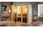 weka Design-Sauna KEMI PANORAMA 3 inkl. 7,5 kW OS-Ofenset x B x T x H x 211 x 210 x