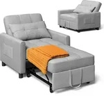 Bealife AR24 Sofa-Bett, 3-in-1 konvertierbares Stuhl-Bett, Liege mit Schlaffunktion,