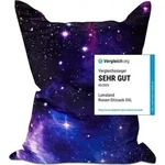 LUMALAND Riesen-Sitzsack XXL 140x180 cm Special Edition Galaxy Wasserfestes...