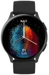 IMIKI Smartwatch KW66 Pro Silikonarmband + Magnetarmband Schwarz - Schwarz