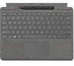 Microsoft Surface Pro Signature Keyboard w/ Slim Pen 2 Microsoft Cover port Platin -