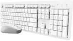 TRUST Trust Ody II Tastatur inklusive Maus Home/Office RF Wireless Deutsch Wei&szlig; -