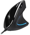 Perixx PERIDUO-512 DE B Corded Keyboard and mouse set Ergonomic German, QWERTZ Black