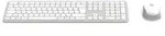 Hama Multi-Device-Tastatur-Maus-Set WKM-550, QWERTZ - Grau/Wei&szlig;