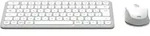 Hama Multi-Device-Tastatur-Maus-Set WKM-500, QWERTZ - Grau/Wei&szlig;