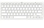 Hama Bluetooth&reg;-Mini-Tastatur Travel 400, f&uuml;r Tablets - Grau/Wei&szlig;