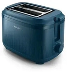 Philips Toaster Serie 3000 mit Br&ouml;tchenaufsatz, 900 W, blau (HD2511/70) - Blau