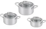 Ninja C93000DE, Silber, Aluminium, Edelstahl, Keramik, Elektro, Gas, Induktion,