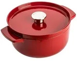 KitchenAid CC006057-001, 3,3 l, Rot, Eisenguss, Keramik, Elektro, Gas, Halogen,