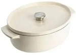KitchenAid CC006062-001, 5,6 l, Cremefarben, Eisenguss, Keramik, Elektro, Gas,