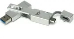OWC Envoy Pro mini, 500 GB, USB Typ-A auf USB Typ-C, 3.2 Gen 2 (3.1 Gen 2), Aluminium