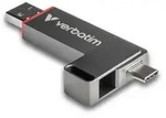 Verbatim Dual QuickStick, 512 GB, USB Type-A / USB Type-C, 3.2 Gen 1 (3.1 Gen...