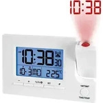 Funk-Projektionswecker Funkwecker USB 2 Alarme Temperaturanzeige Datum -...