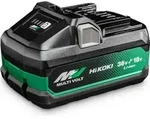 HiKOKI MULTI VOLT Akku BSL36B18X (18V 8 Ah / 36V 4 Ah Akku, Li-Ion, 4-Stufen-LED