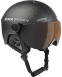 BLACK CREVICE Ski-& Snowboardhelm - Modell GSTAAD | Visierhelm | Farbe: Black