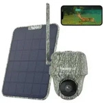Reolink 4K 8MP 4G LTE Akku/Solarpanel Wildkamera, 360o Rundumsicht, Tier- &