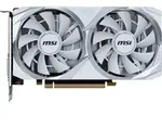 MSI VENTUS RTX 3050 2X XS WHITE 8G OC, GeForce RTX 3050, 8 GB, GDDR6, 128 Bit, 7680 x