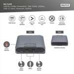 DIGITUS USB M.2 NVMe Klonstation, SSD, NVMe werkzeugfrei
