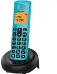 Alcatel E160 Schnurloses DECT-Telefon mit Anrufer-ID Schwarz und Gr&uuml;n -