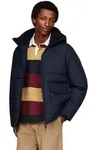 Tommy Hilfiger Herren Pufferjacke Rockie Utility mit Kapuze, Blau (Desert Sky),...