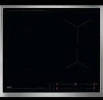AEG OIO64B00XB, Schwarz, Edelstahl, Integriert, 60 cm, Zonen-Induktionskochfeld,