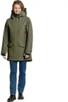 Didriksons Frida 7 - Damen Parka, Gr&ouml;&szlig;e:34, Farbe:deep green - Gr&uuml;n - 34