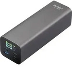 VOLTCRAFT VC-C909 Powerbank 27000 mAh USB PD 3.1 Li-Ion Schwarz-Silber Statusanzeige
