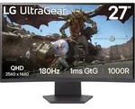 LG 27GS60QC-B, 68,6 cm (27"), 2560 x 1440 Pixel, Full HD, LCD, 1 ms, Schwarz