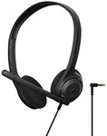 EPOS C1 Vielseitiges Business- Headset mit Mikrofon, Universellem 3,5-mm-Klinken -
