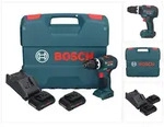 Bosch GSB 18V-55 Professional Akku Schlagbohrschrauber 18 V 55 Nm Brushless + 2x