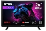 DYON Movie Smart 24 VX, 24" HD TV, WiFi, Tuner, CI+, Streaming - Schwarz